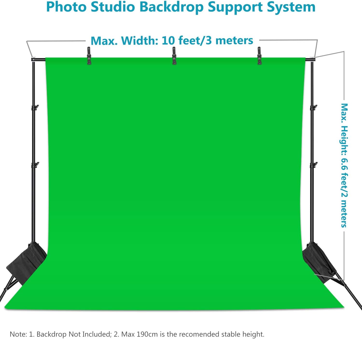 NEEWER Backdrop Stand 10ft x 7ft - Image 3