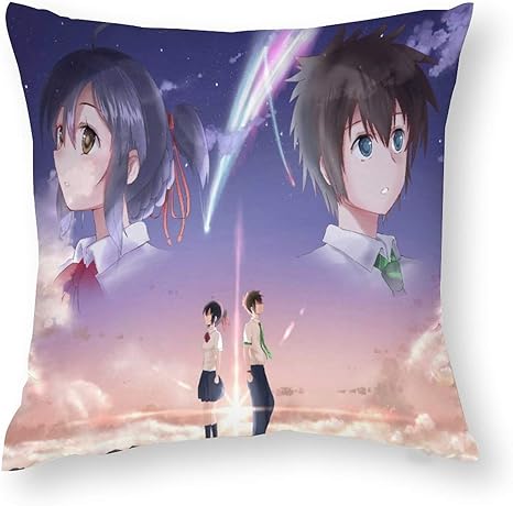 Amazon 君の名は 枕の皮はとてもかわいい 柔らかく スタイリッシュで かわいい車の枕 漫画のかわいい製品の装飾ギフト18 18 寝具 オンライン通販 Amazon 君の名は 枕の皮はとてもかわいい 柔らかく スタイリッシュで かわいい車の枕 漫画のかわいい製品の装飾ギフト18 18 寝具 オンライン通販