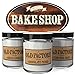 Old Factory Scented Candles - Bake Shop - Decorative Aromatherapy - Handmade in The USA with Only The Best Fragrance Oils - 3 x 4-Ounce Soy Candles