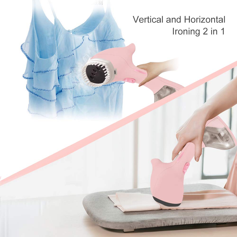 Queenwill Garment Steamer for Clothes Handheld Steamers Fast Heat-up for Home and Travel