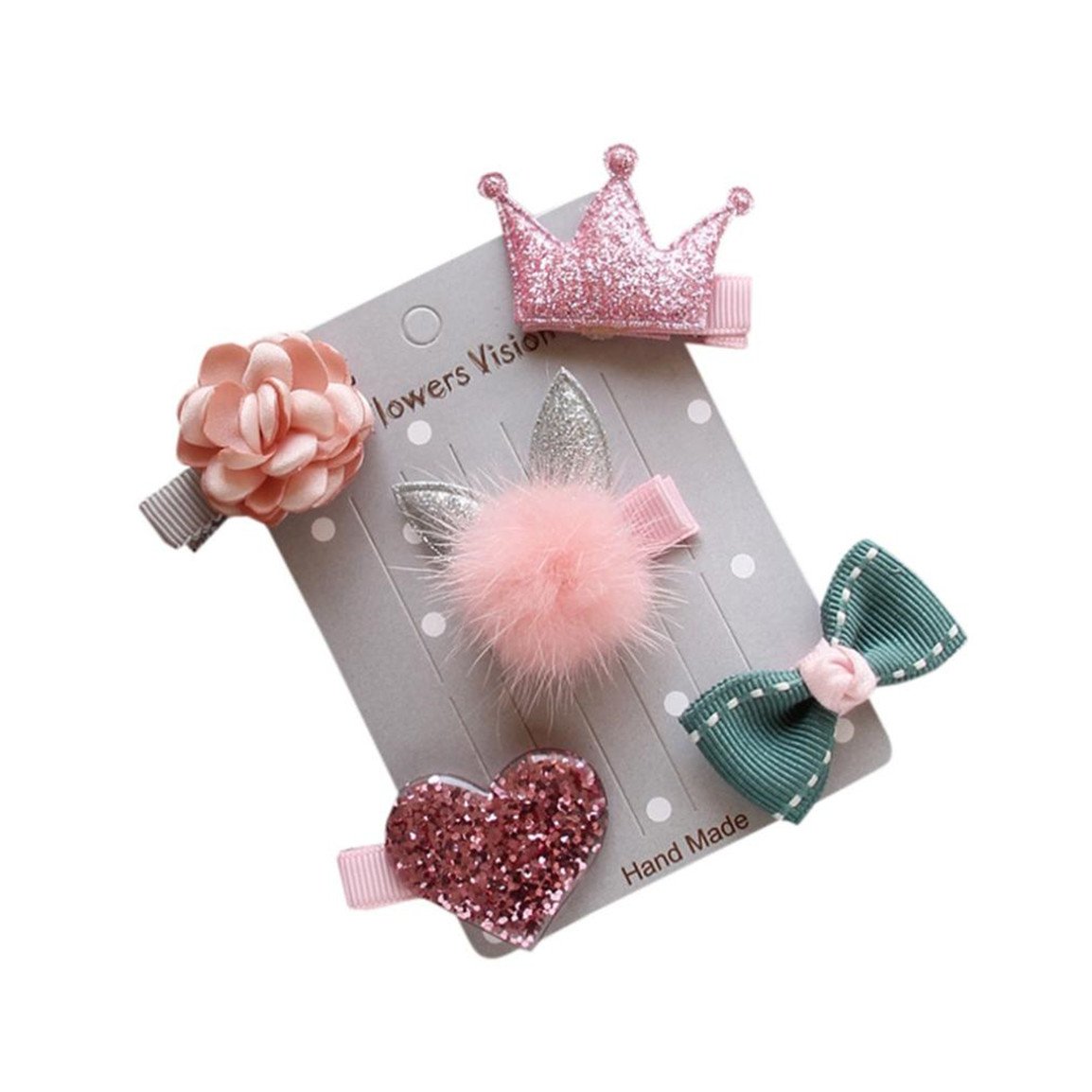 Bellelove Mignon Pince A Cheveux 5 Pcs Enfants Infantile En Epingle A Cheveux Bebe Fille Arc Charmant Fleur Barrettes Etoile Pince A Cheveux Ensemble Bricolage Peintures Outils Et Traitement Des Murs Mkyra Org