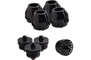 COOLFELL 4 Pcs UF-1 Nozzle and Diffusser Assembly,For Coke UF-1 Soda Inner Outer Valves Repair or Replacement. (4)