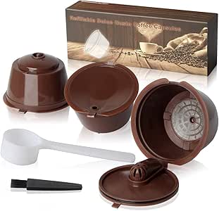 Cápsulas de café, filtros recargables, reutilizables, para Dolce Gusto