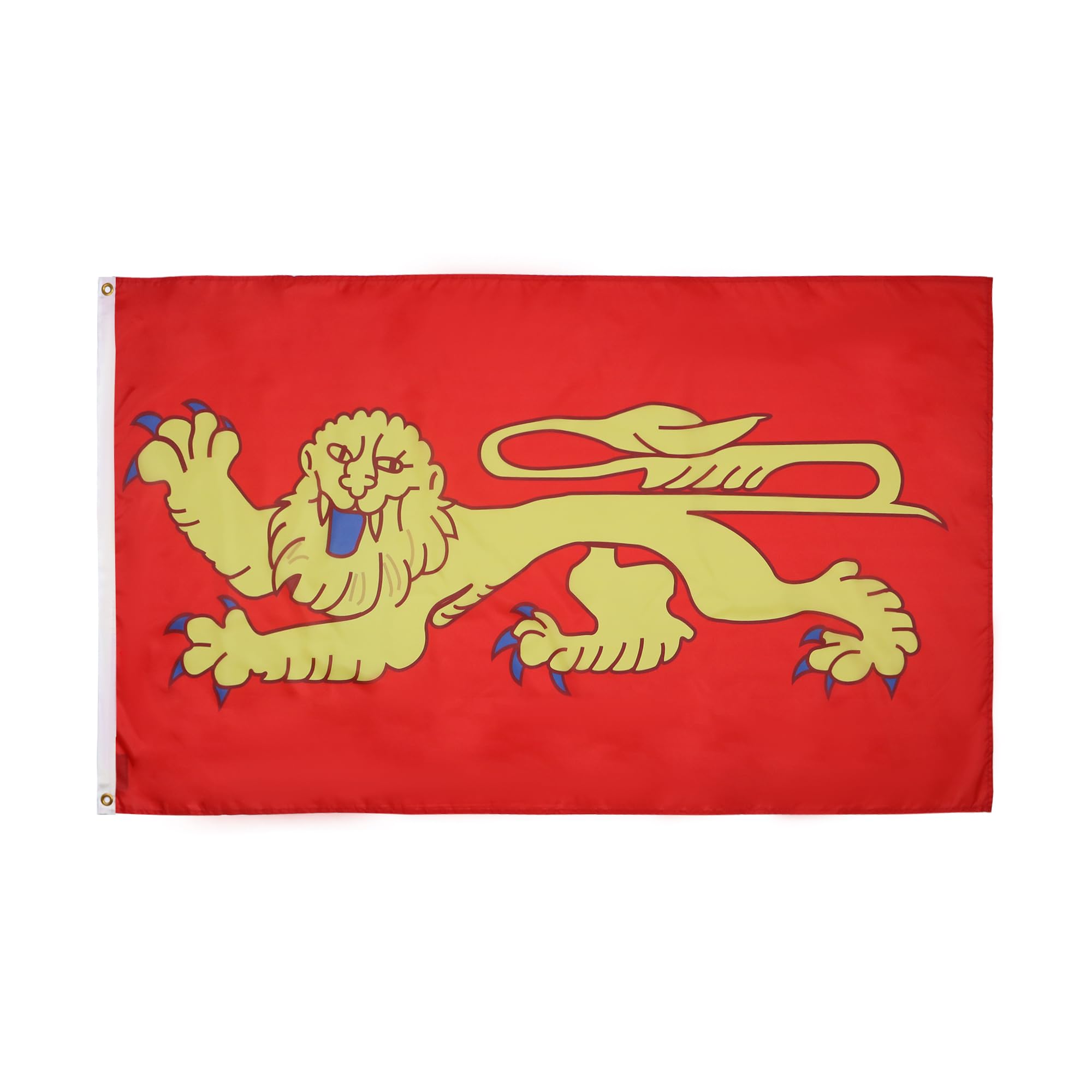 AZ FLAG - Aquitaine Flag - 2x3 Ft - 100D Polyester French Region Of Aquitaine Banner with Two Metal Grommets - Fade Resistant - Vivid Colors - 2' x 3' Feet - 90x60 Cm — image 1