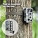 ENKEEO PH730S Trail Camera 1080P 12MP HD Wildlife Game Hunting Cam with 42PCS 850NM IR LEDs Night Vision, 0.2s Trigger Time, 2.4