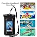 U-Tote Universal Waterproof Case, IPX8 Waterproof Phone Pouch Dry Bag for iPhone X/8/8plus/7/7plus/6s/6/6s plus Samsung galaxy S8 Plus/Note 8 6 5 4, Google Pixel HTC10 LG Sony MOTO up to 6.0