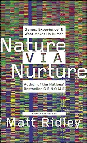 Amazon Nature Via Nurture Genes Experience And What Makes Us Human Ridley Matt Ridley Matt Physical