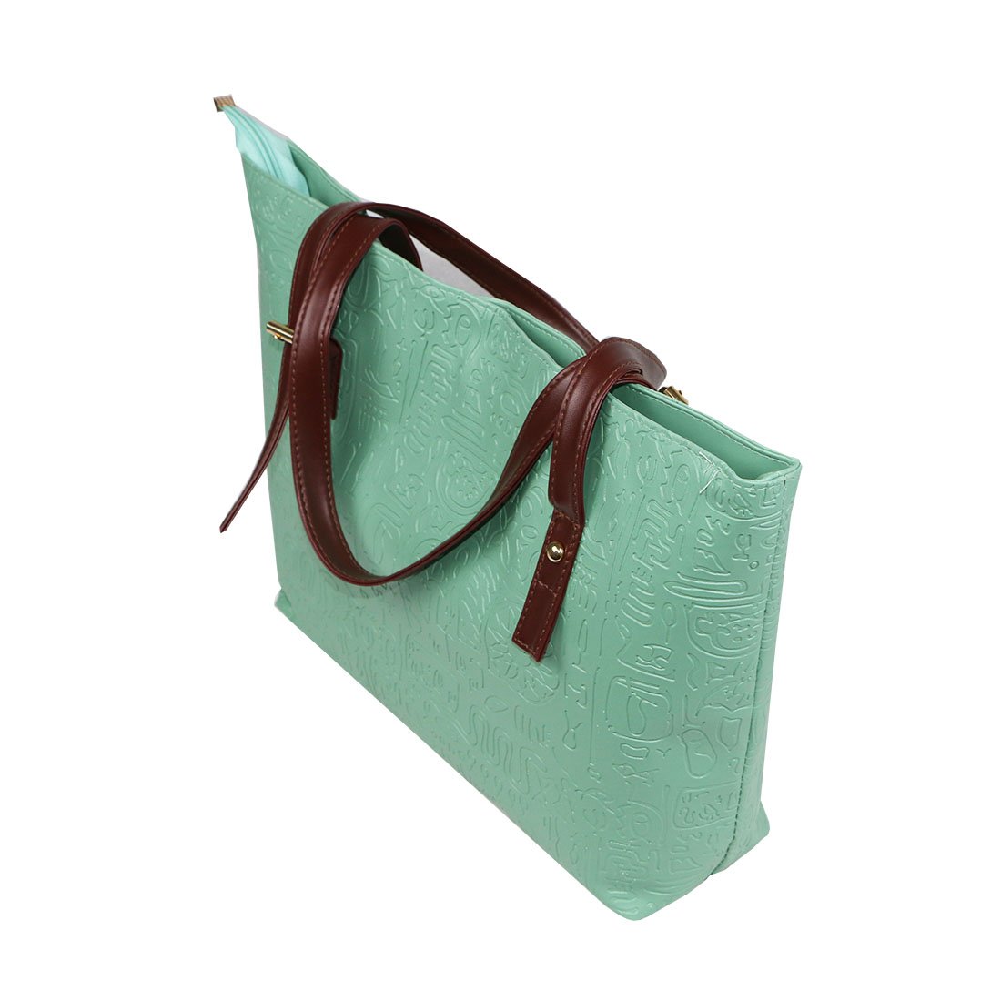 womens Shoulder Bag Casual Big Shoppingbags Tote Handbag Work Bag Travel Bags for Women Girls Ladies (Light green)