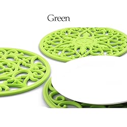 ME.FAN Trivets for Dishes/Pots/Pans, 3 Pcs Silicone
