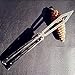 LOVIZA Practice Butterfly Knife, Balisong Trainer Stainless Steel Butterfly Knife Training Practice Comb Unsharpened Blade (Gray)