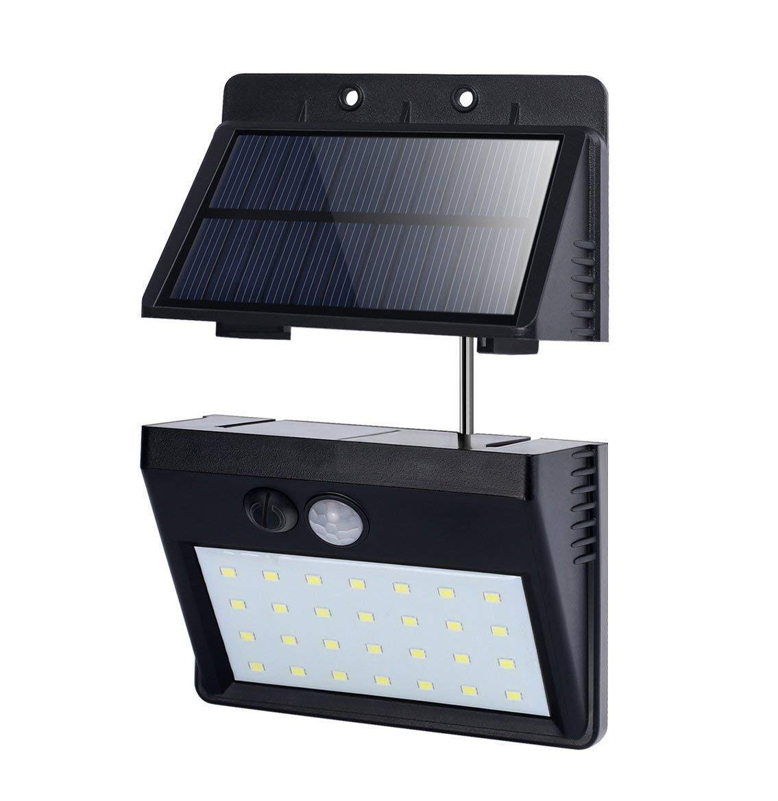 TSUN 28 LED Detachable Solar Motion Sensor Light, Solar Powered