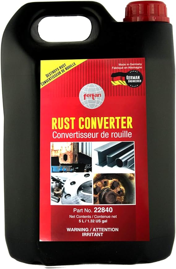 FERTAN 22820 rust converter converting corrosion on metal surfaces