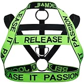 JOCKMAIL Mens Fitness Harness Shoulder Strap Mens Fitness Body Chest Half Harness Athletic Shoulder Strap Harness