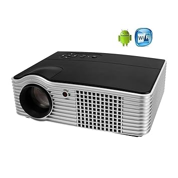 mileagea Android Wifi HD LED proyector resolución 1280 x 800 cine ...