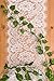 Crisky 12x120 Inch White Lace Table Runner Boho Wedding Reception Table Decoration Baby & Bridal Shower Party Decor