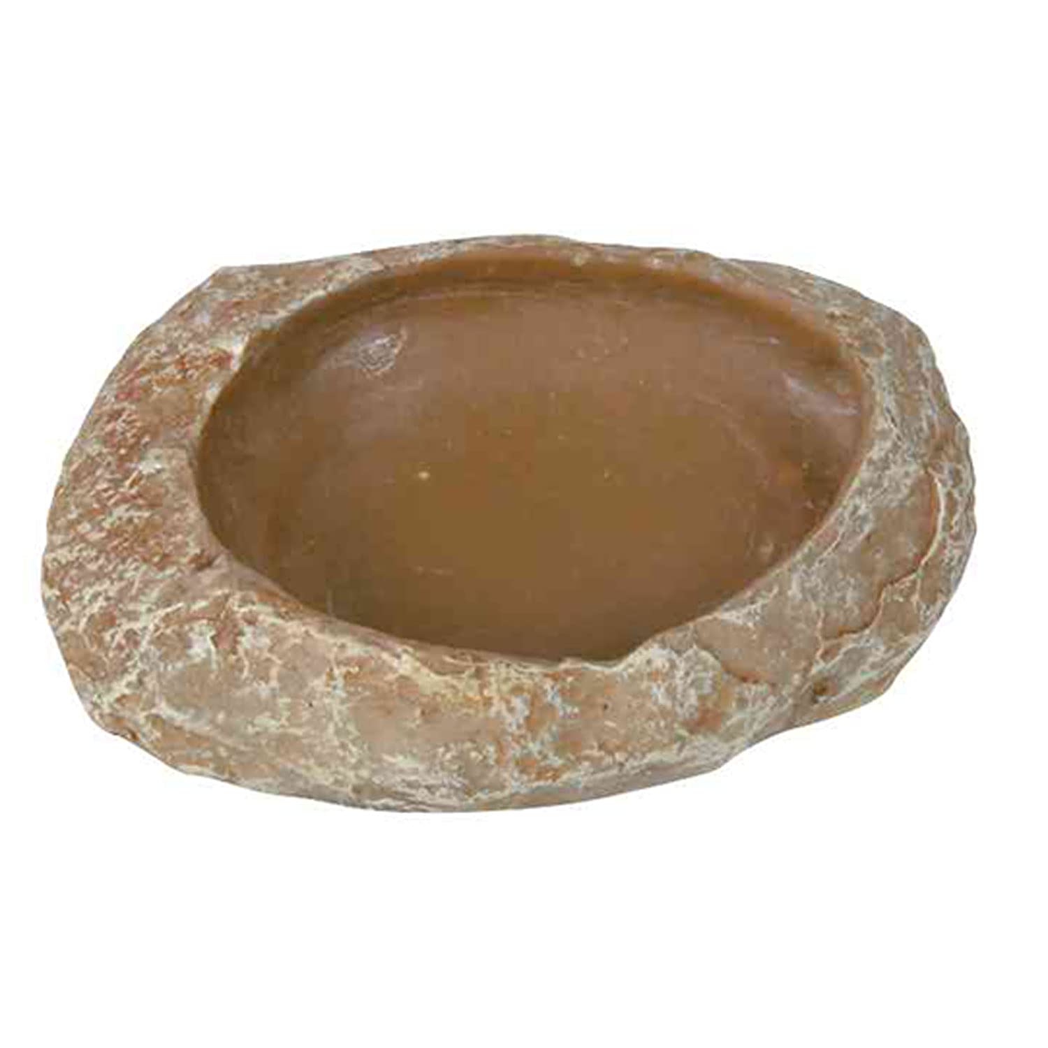 Trixie 76180 Reptile water and food bowl,Beige,6 x 1.5 x 4.5 cm