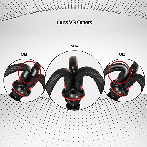 image for Phone Tripod, ELOKI Flexible iPhone Tripod / Camera Tripod with Gopro 