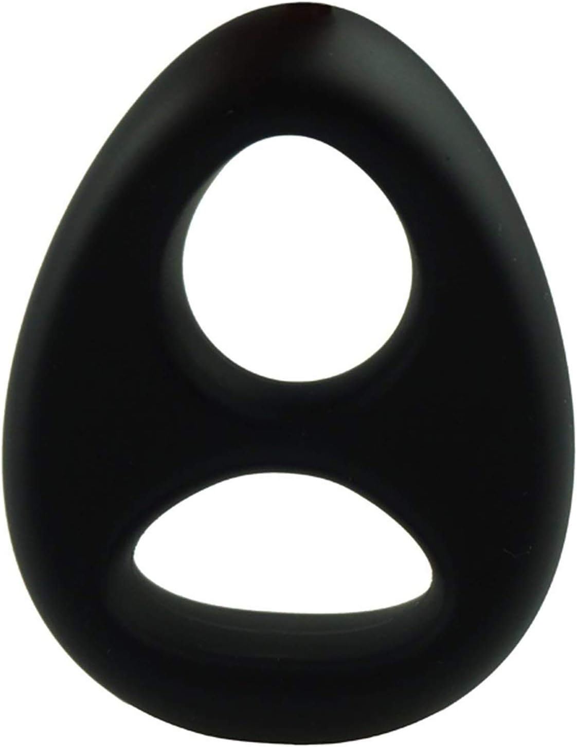 LJX Silicone Cóck Rings for Men Exercise Toy Massage Soft and Comfortable Black Backpack, Sunglasses (Size : M)