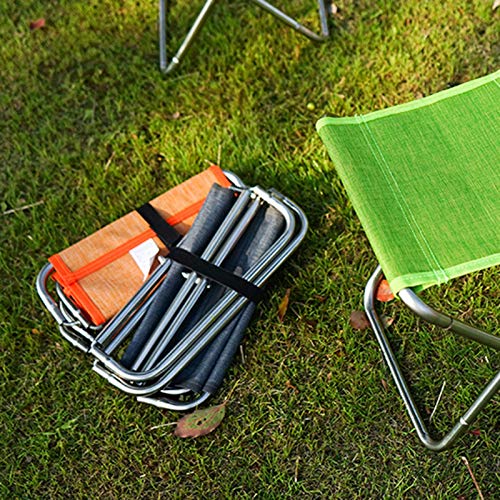Kinnart Robuster Klappstuhl, Edelstahl-Angelsitz, Klapp-Angelstuhl Im Freien, Ultraleichter, Tragbarer Camping… – Bild 5