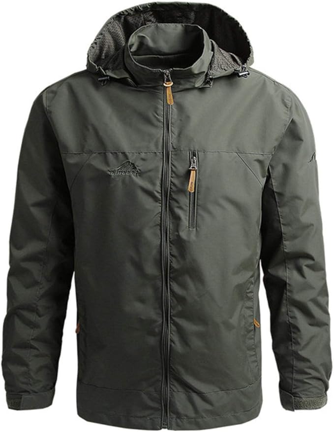 Amazon.com: Spring and autumn men's fashion mountaineering jacket windbreaker outdoor sports 