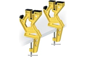 TOKO Express Universal Alpine Ski Vise Grip for Tuning and Waxing - Secure No Slip Grip, Lightweight and Easy Travel - 2 piece Set