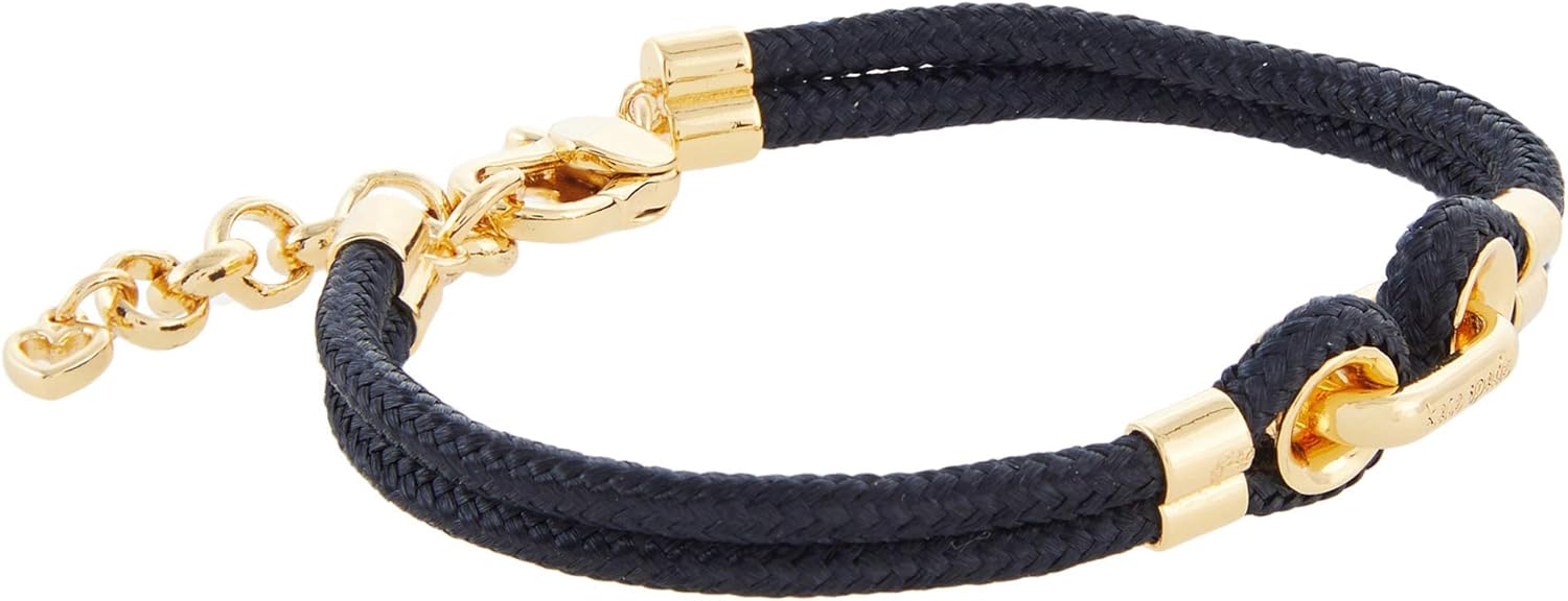 Kate Spade New York Know The Ropes Cord Bracelet Black One Size Amazon