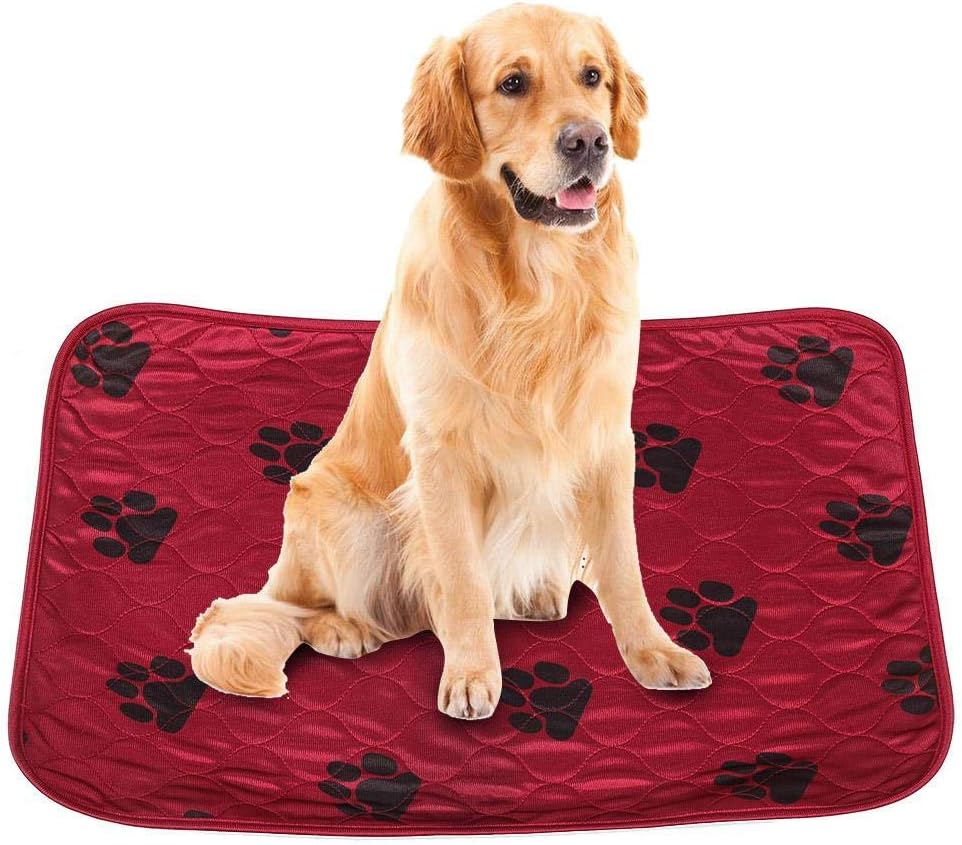 Premium Multi-Use Washable Reusable Dog Pee Pads, Waterproof Training Mat for Dogs and Cats