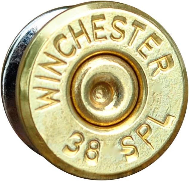 Bullet Tie Pin (Gold) Mens Steampunk Hunter Gun, Gift Bag