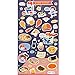 Funny Diary Sticker Notebook Decorative Sticker, 6 Sheets