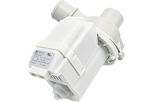 GARSOO DP040-012 4681EA1007A 5859EA1004F 5859EA1004G 5859EA1004P Drain Pump (OEM) Compatible with LG Washer, Kenmore, GE washer drain pump, Fits for WT1101CW WT1201CV WT1201CW WT4870CW, etc - 1 Year warranty