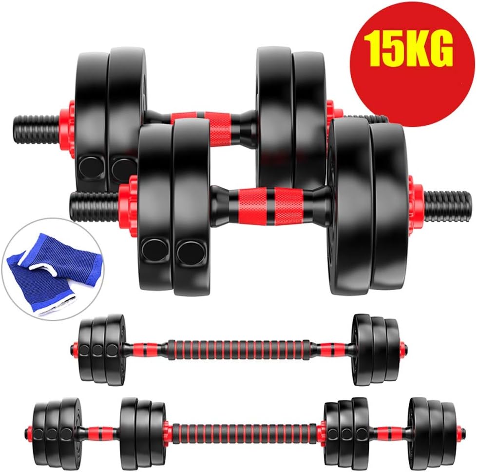 TangMengYun Dumbbell Set Adjustable Dumbbell Set Durable Barbell Weight Dumbbell Set Home Fitness Equipment for Exercise Fitting Gym Body Non-Slip Hand Dumbbell