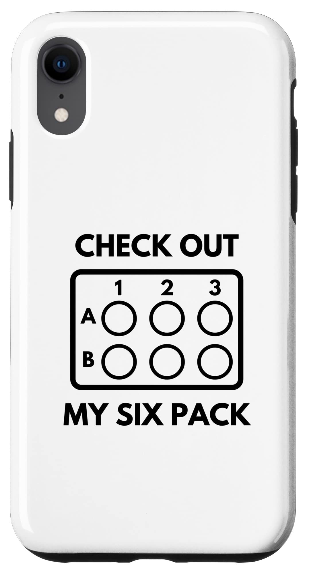 iPhone XR Check Out My Six Pack - Funny Laboratory Tech, Lab Week, DNA Case