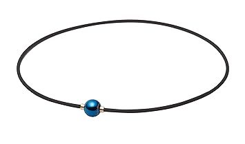 【送料無料】 ブラック (RAKUWA X50 X100 ネック ファイテン ネックレス ファイテン 磁気ネックレス チタンネックレス) 50cm 【送料無料】 ファイテンRAKUWAネックX100チョッパーモデル