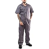 Kolossus Coveralls for Men Short Sleeve - Blended - Work Jumpsuit Men