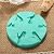 3D Silicone 6pcs Palm Cake Mold Fondant Chocolate Mould