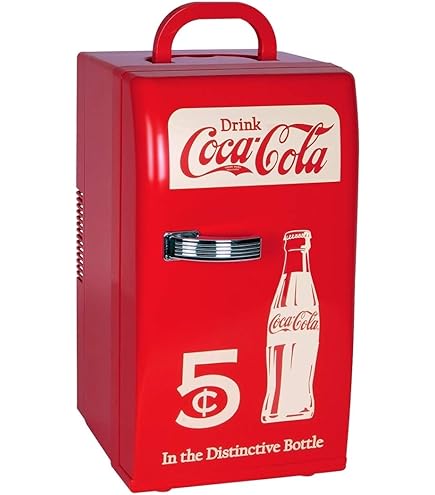 Drink Fridge Coca Cola Retro: Cool Down with Classic Style