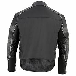 Milwaukee Leather MPM1735 Men's Black Textile