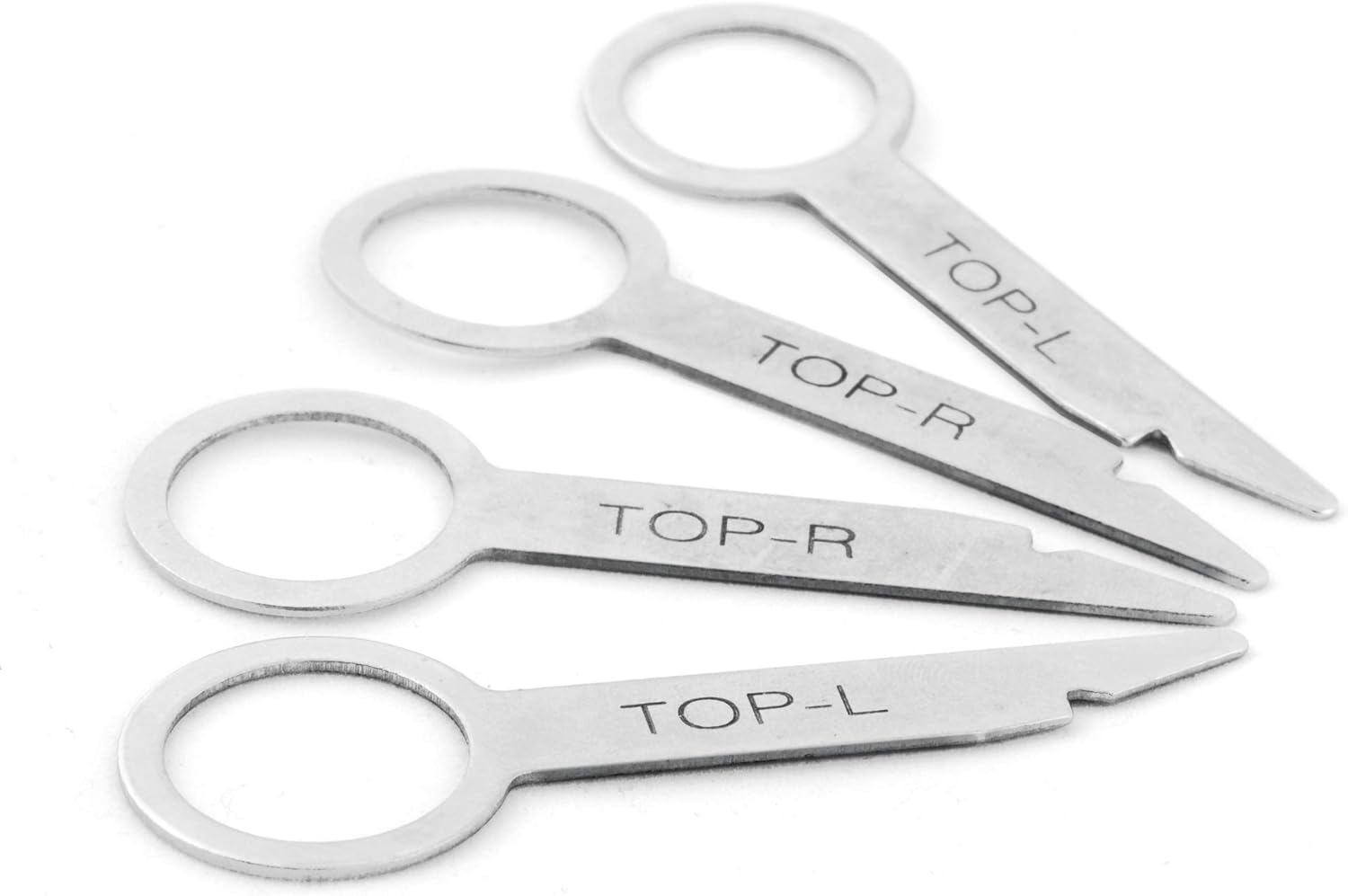 AFA Tooling Replacement for Radio Removal Tool 1C0-051-530 and T87P-19061-A for Ford, Volkswagen, Mercedes and Audi - Won't Bend or Break