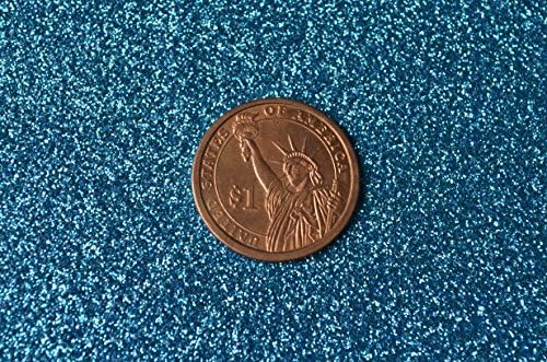 Faux Leather Fabric, Glitter Leather for Wallets Purses Bag Making, Shiny Headwear Decorateor, Cell Phone Covers, Jewelry Making Leather Fabric,54'' Wide,sold By Half Yard (16 Turquoise/Aqua)