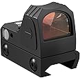 Mini Red Dot Sight, 3 MOA Tactical RMR Reflex Sight for Glock Scope Red Dot Optics Compatible with Pistol Handgun 20mm Picatinny Rail Mount