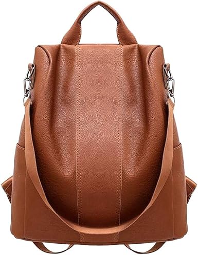 mochila piel antirrobo