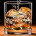 1978 40th Birthday Lowball Whiskey Glass for Men and Women - Vintage Aged To Perfection - Anniversary Gift Idea for Him, Her, Husband or Wife - 40 Year Old Presents for Mom, Dad - 11 oz Bourbon Scotch