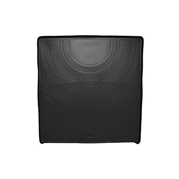 Maxliner All Weather Cargo Liner Floor Mat Behind 2nd Row Black For 2007 2016 Gmc Acadia 2017 Acadia Limited Old Body Style 2007 2010 Outlook