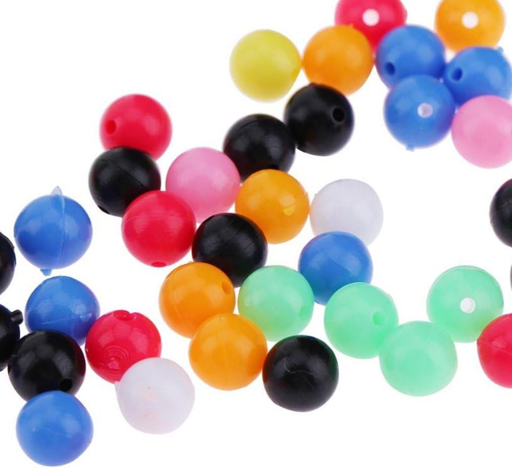 NewShot Multi Coloured Beads for Fishing. Ideal for Rigs Sea, Boat and Beach Fishing(100 of Pack) (6mm) - Image 3