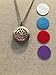 Essential Oils Diffuser Necklace Pendant with 24