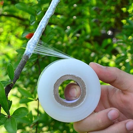 Nursery Grafting Tape,Gardening Self-Adhesive Stretchable Grafting Films Plants Tools Moisture Barrier for Garden Flower Vegetable Trees