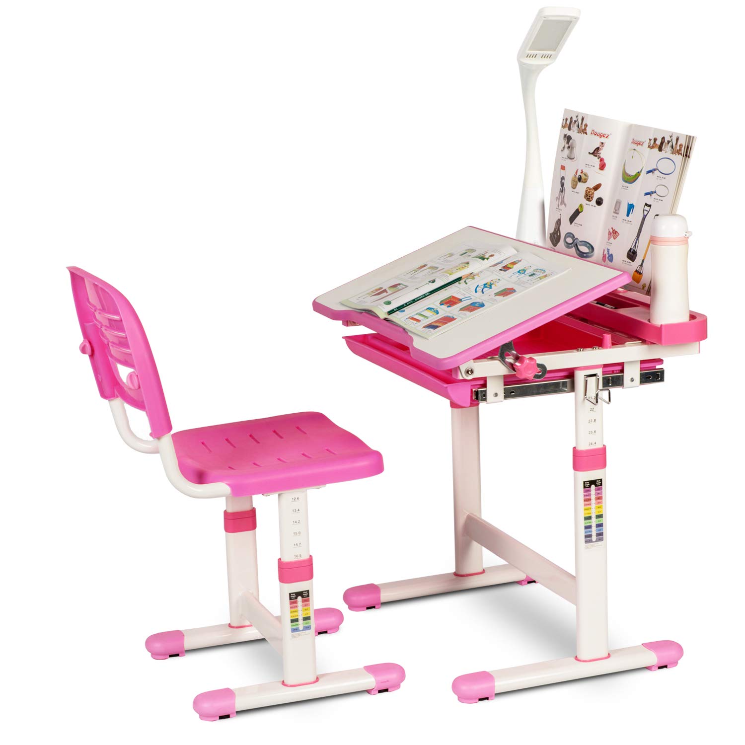 Best kids adjustable height table and chairs
