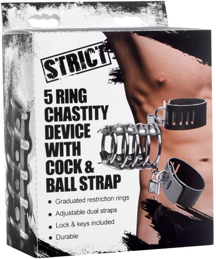 Gates of Hell Chastity Device, Black - Image 3