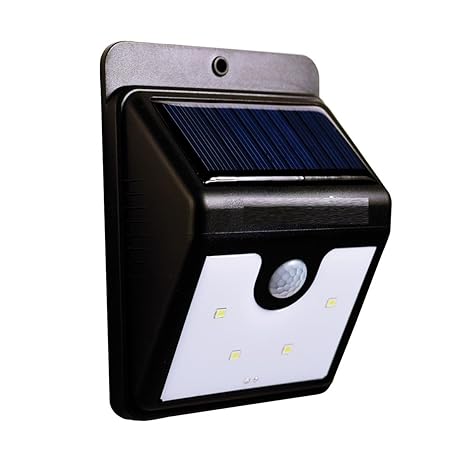 Insasta Outdoor Motion Activated Sensor Solar Power LED Light Lamp Stick Up