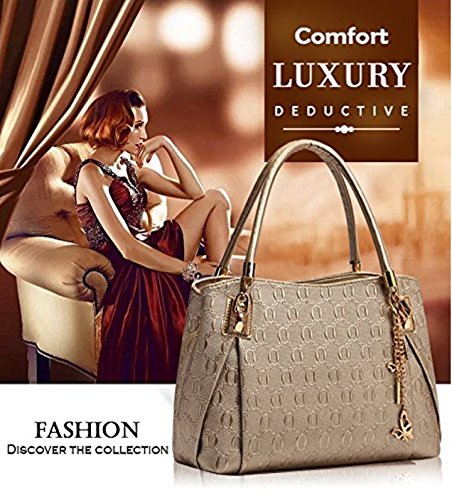 lacira women's handbag, sling bag, purse and card holder (combo of 4)